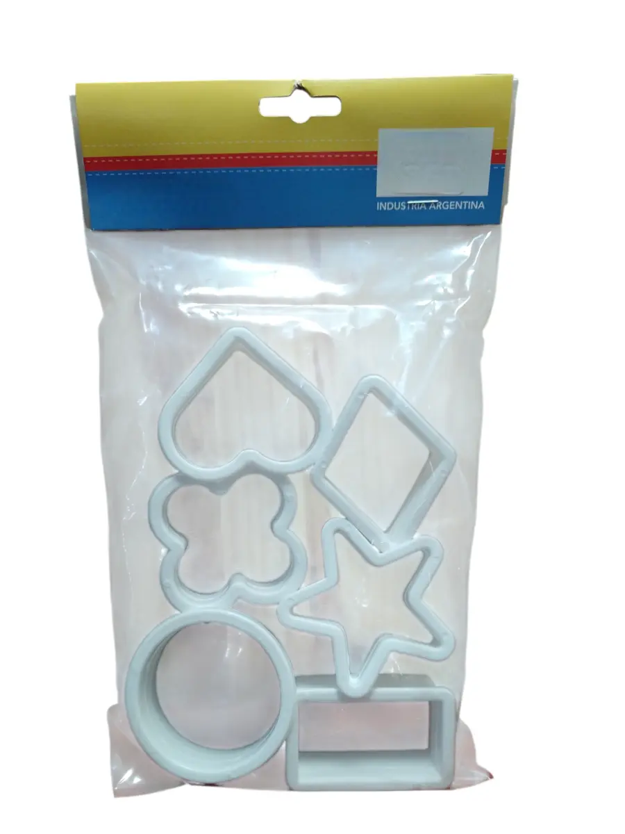MOLDE CORTANTES PARA GALLETITAS X6 U.
