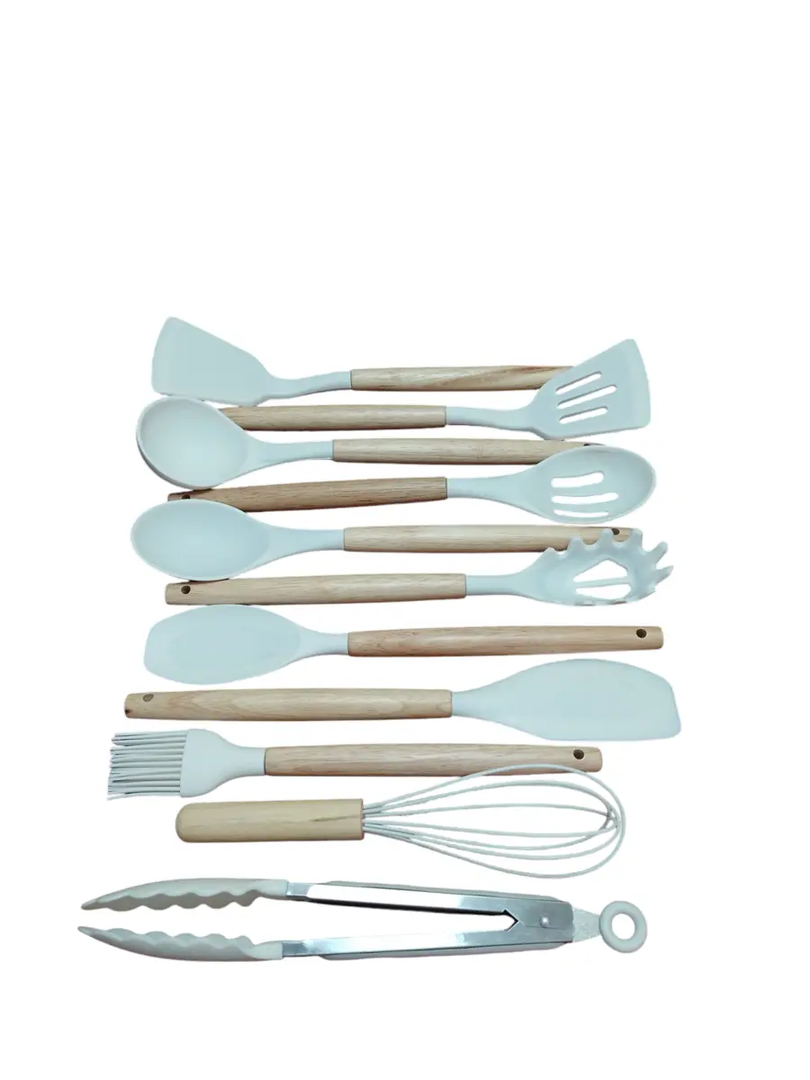 SET UTENSILLOS DE SILICONA X19PCS