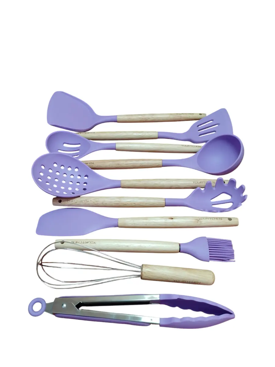 SET UTENSILLOS DE SILICONA X23PCS 3DIV.