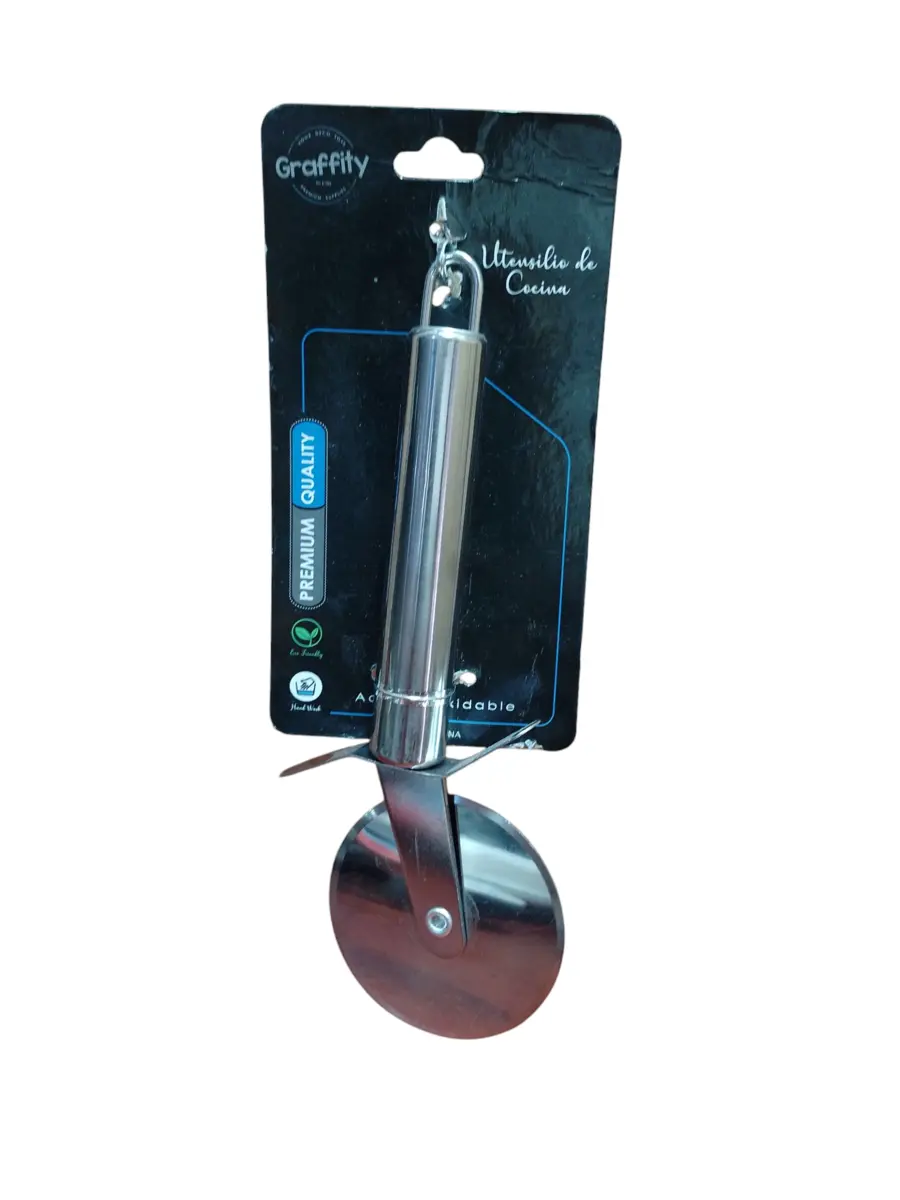 CORTA PIZZA ACERO INOX 