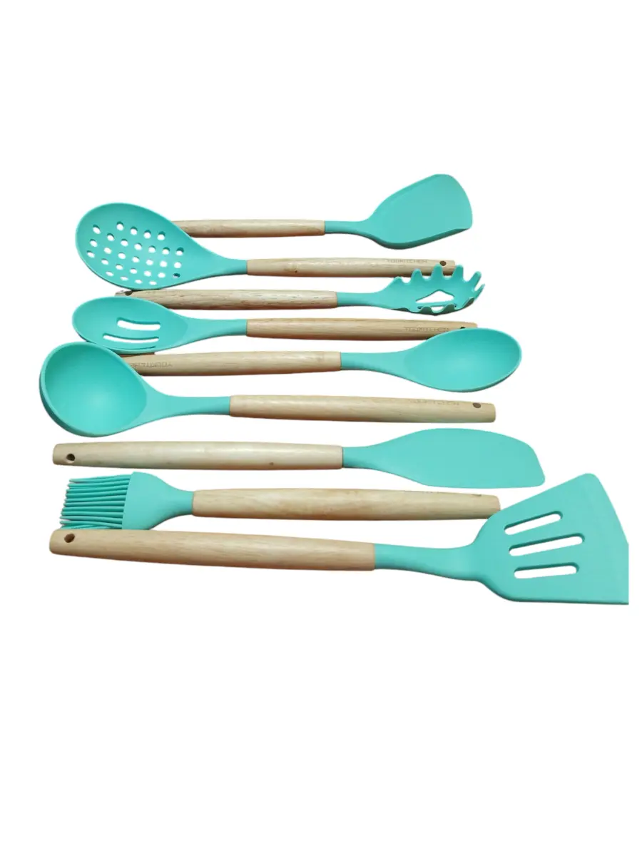 SET UTENSILLOS DE SILICONA X16PCS