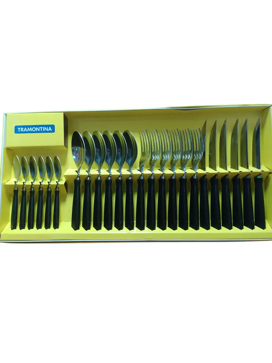 Set cubiertos Tramontina x24 pzas