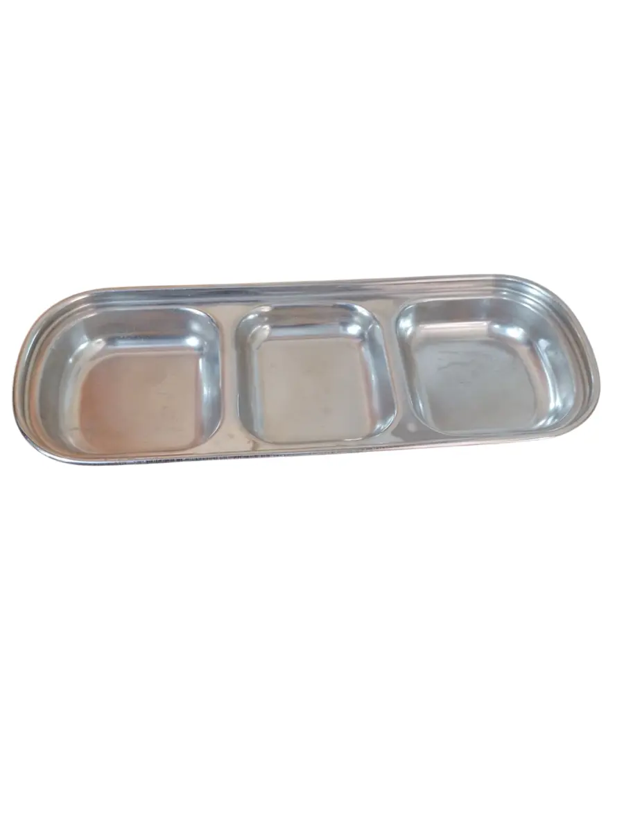 COMPARTIMIENTO X3 ACERO INOX 