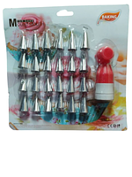 SET 24 PICOS + 2 ADAPTADOR 