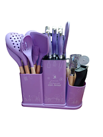 SET UTENSILLOS DE SILICONA X23PCS 3DIV.