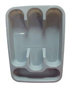 CUBIERTERO RECTANGULAR 4 DIVISIONES