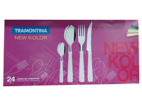 Set cubiertos Tramontina x24 pzas